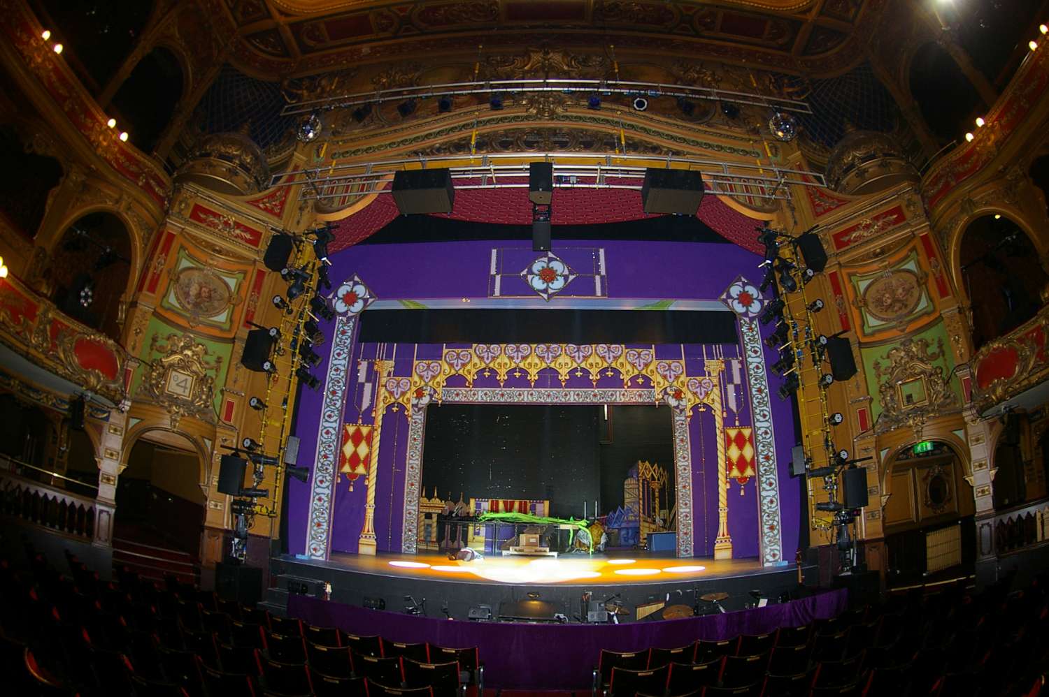 Awash with gilt and velvet, the historic Hackney Empire is one of the new surviving Frank Matcham fin de siècle theatres