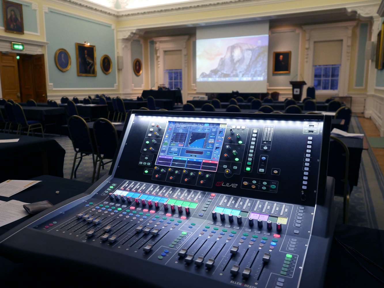 The Edinburgh facility has installed  dLive S Class and GLD digital mixing systems