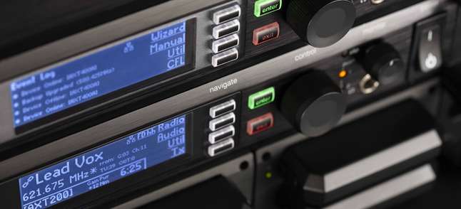 Shure’s Axient wireless microphone system