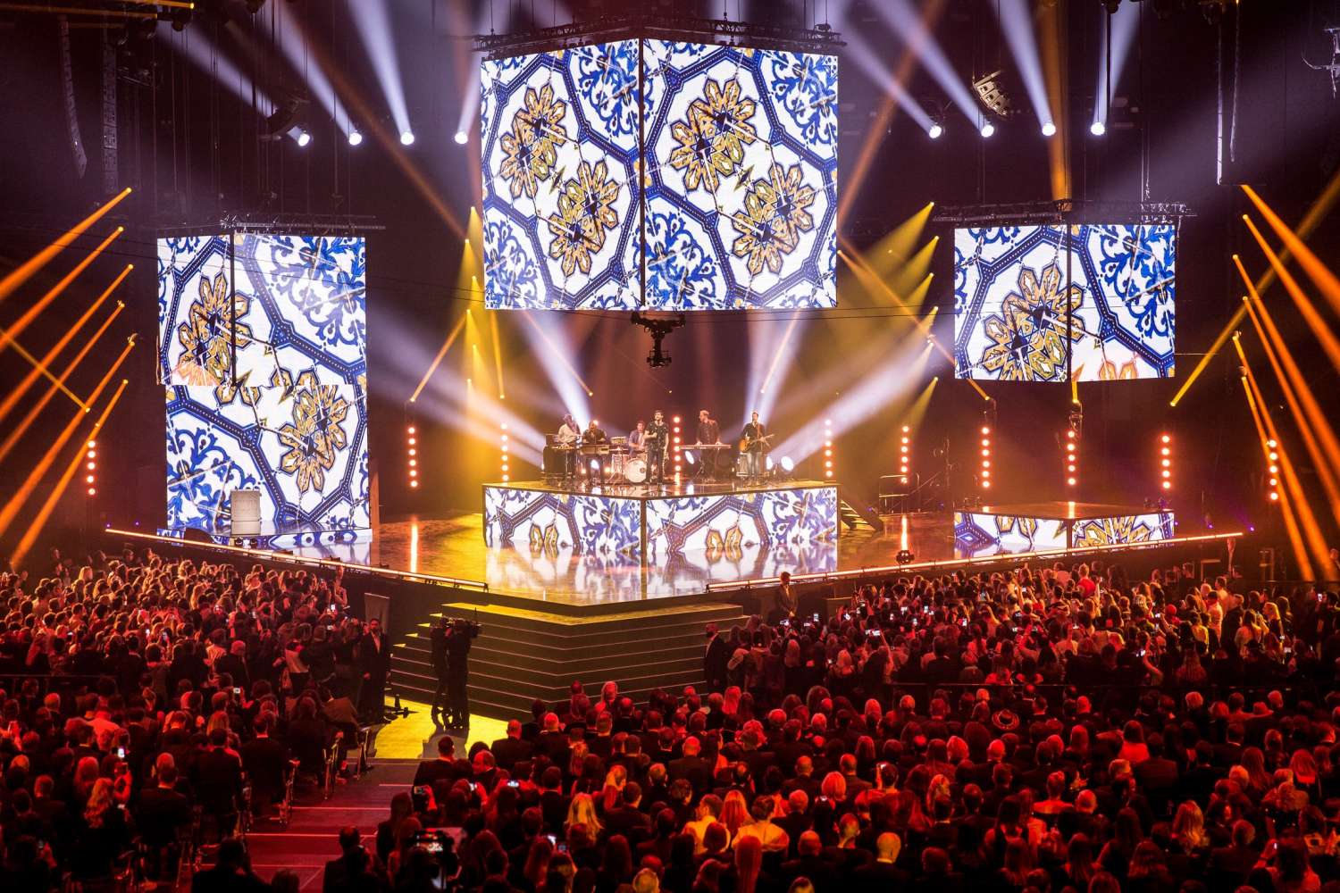 The awards show took place in Zurich’s Hallenstadion (photo: Bart-Heemskerk)