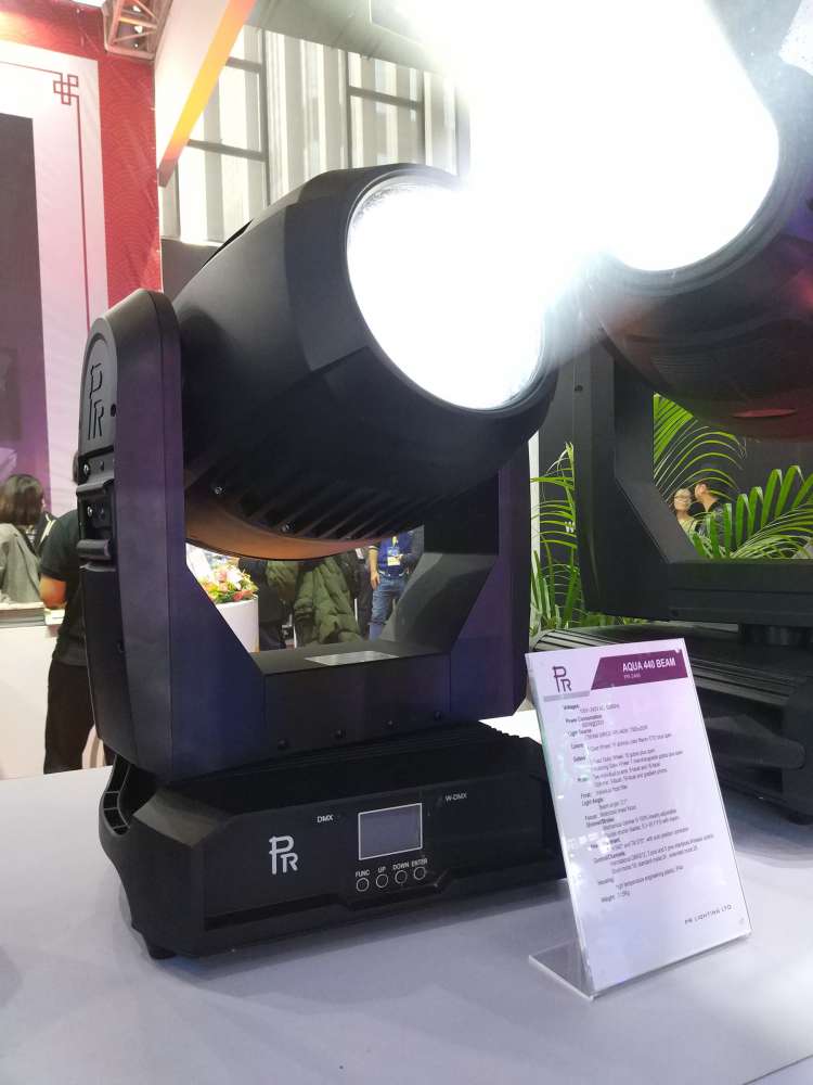 PR Lighting debuted a number of new fixtures at this year’s GET Show at Guangzhou’s Poly World Trade Centre