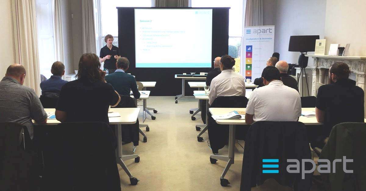 Training will cover topics including correct speaker selection, designing multi-speaker installations and how to approach multi-zone applications