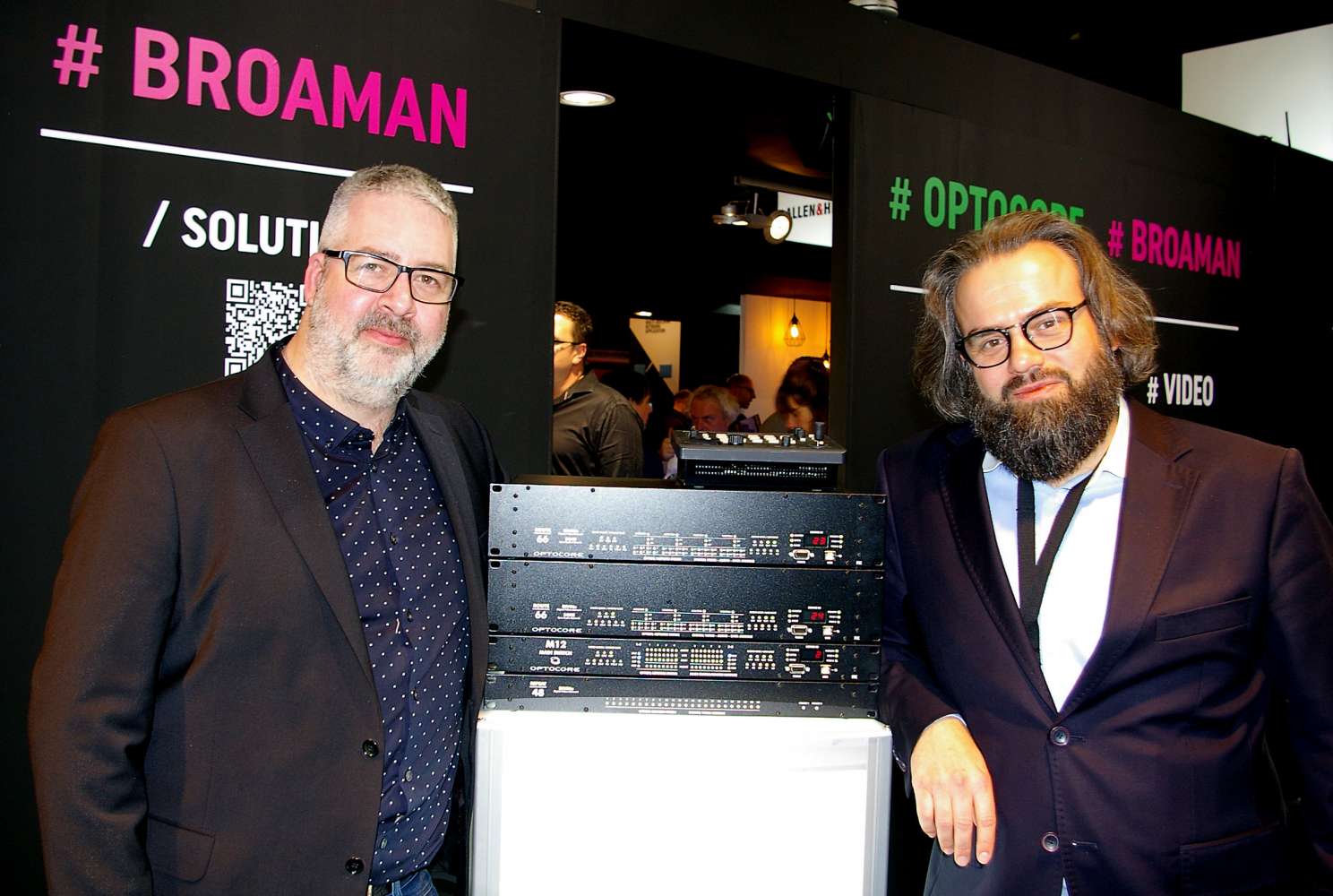 Danmon / Soundware, represented by Magnus Wiborg, with Dawid Somló of Optocore / BroaMan