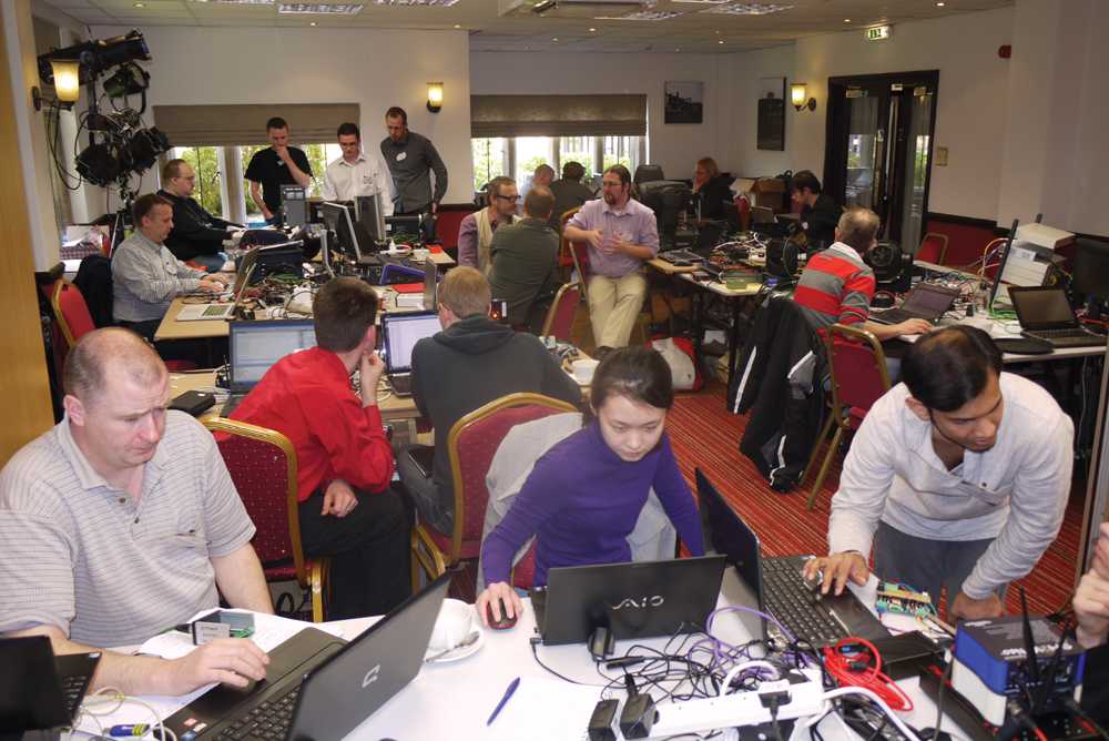 The Plugfest is a hands-on opportunity for product developers to try out their hardware and code implementations with products from a variety of other manufacturers