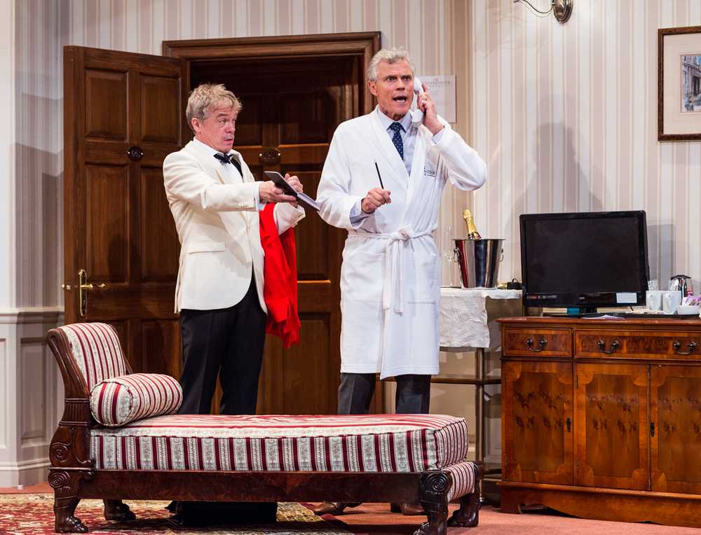 Out of Order has now opened and is currently running at the Theatre Royal in Brighton (photo: Darren Bell)
