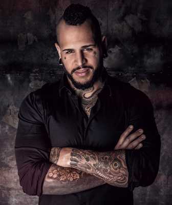 Tommy Vext, lead vocalist of heavy metal supergroup Bad Wolves