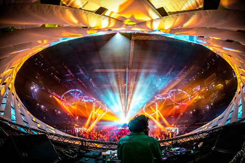 The 2021 Untold Festival was staged in the BT Arena venue at Cluj-Napoca