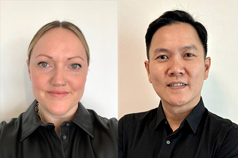 Amy Kerr and Jeffrey Ong – product specialists