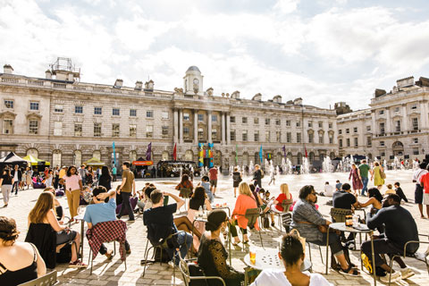 Somerset House is run as a charitable trust