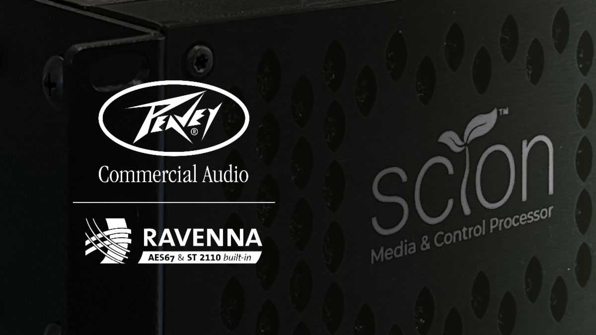Under the Ravenna partnership, Peavey has developed sNET - a single IP-based network infrastructure technology