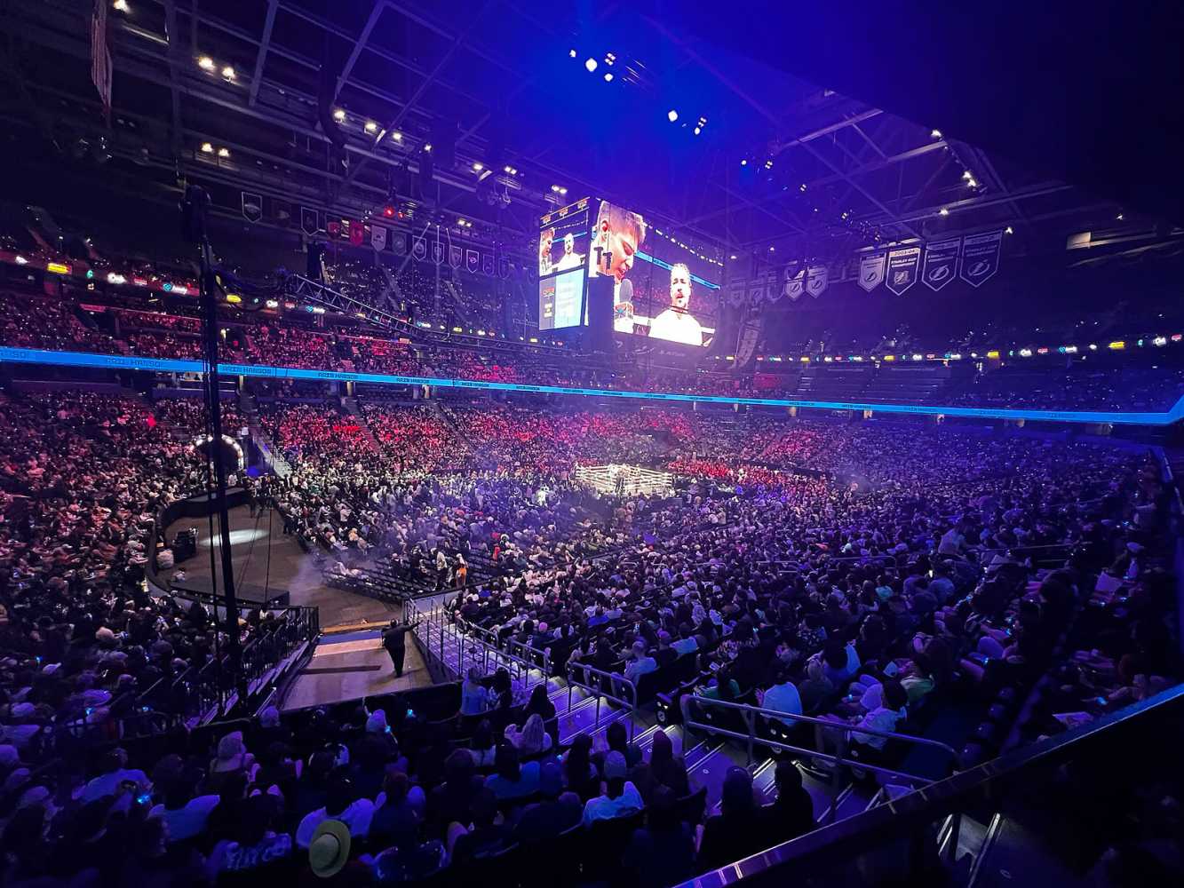 The celebrity influencer boxing event welcomed 30,000 spectators to the arena