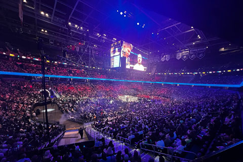 The celebrity influencer boxing event welcomed 30,000 spectators to the arena
