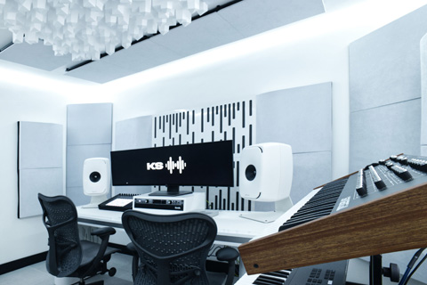 The studio’s three rooms all feature extensive sound treatment from Portuguese specialists Artnovion