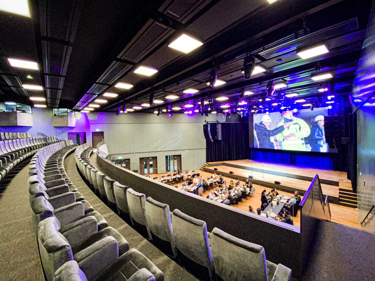 One of the chief features of the complex is its state-of-the-art events venue