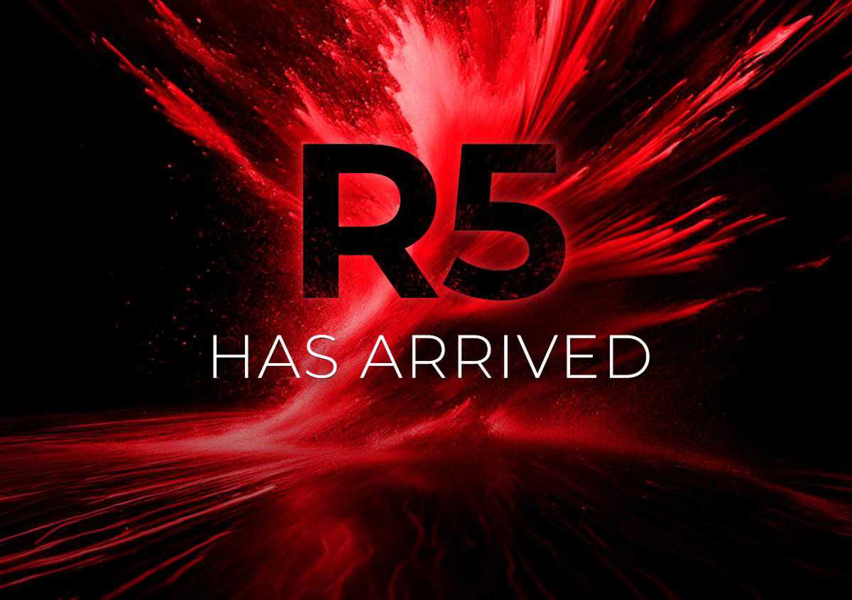 The ultra-compact R5 will be unveiled at Olympia London