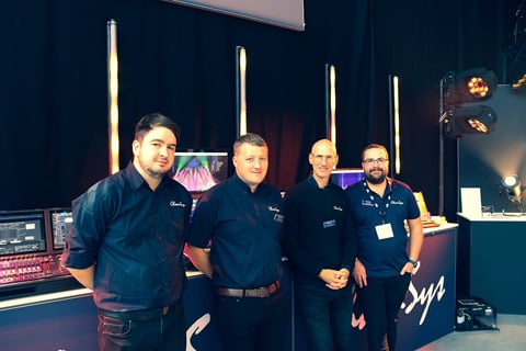 The ChamSys team at Olympia