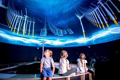 At the Naturkraft Museum in Ringkøbing, a full dome project used two Player_3 units to display 360-degree immersive video