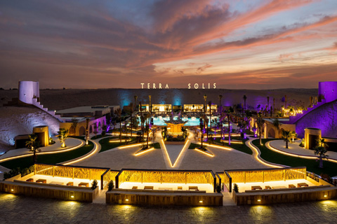 Terra Solis is a new multi-purpose venue located just 40 minutes outside Dubai