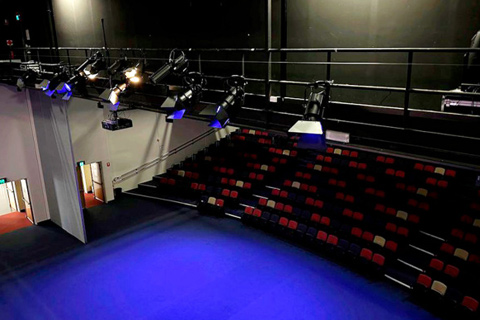 The Prolights EclFresnel 2K were installed in the auditorium