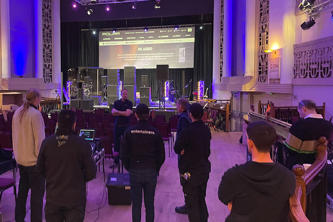 Polar staged the event in conjunction with Remedy Sound Limited