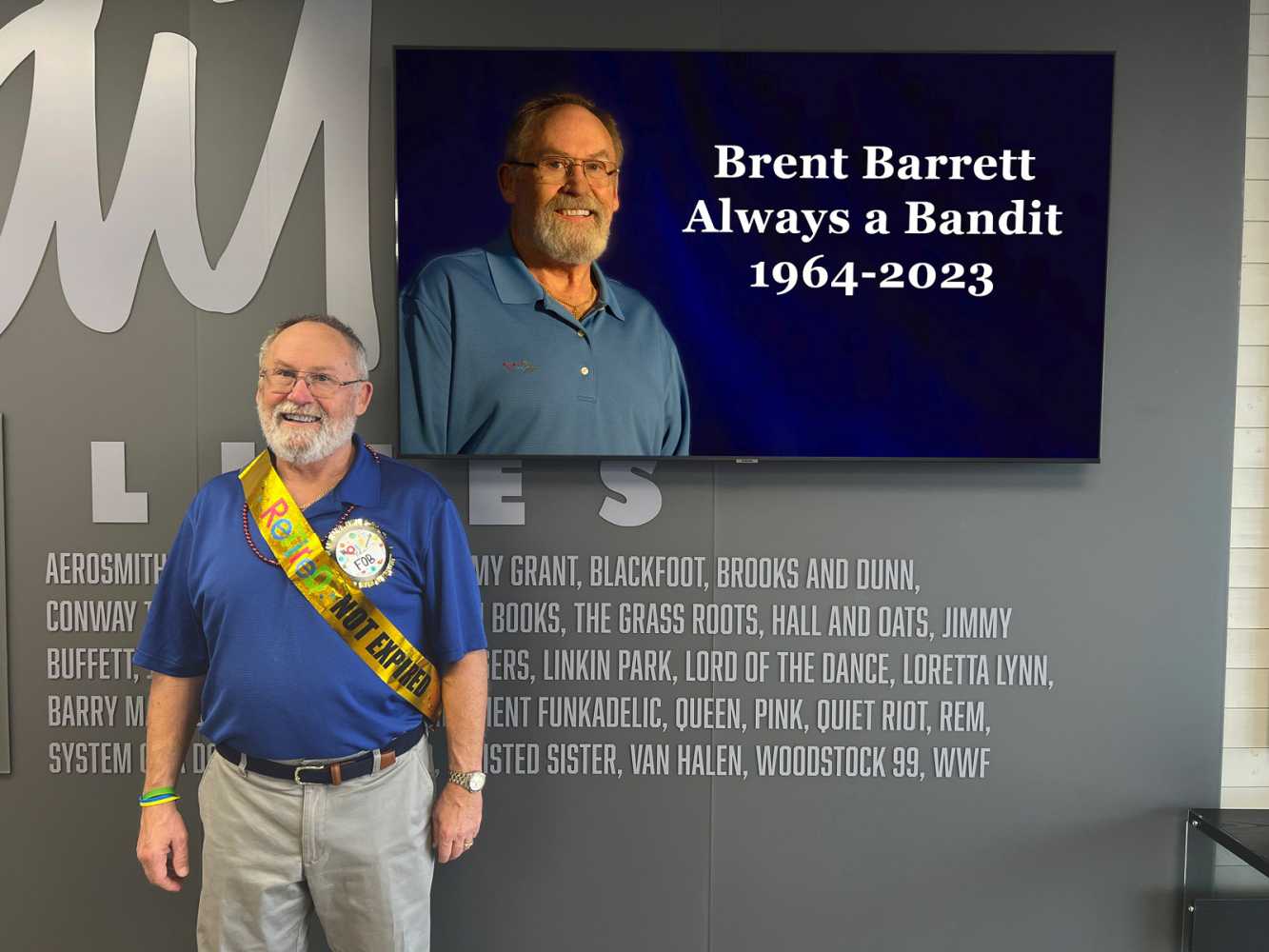 Brent Barrett has moved into his retirement