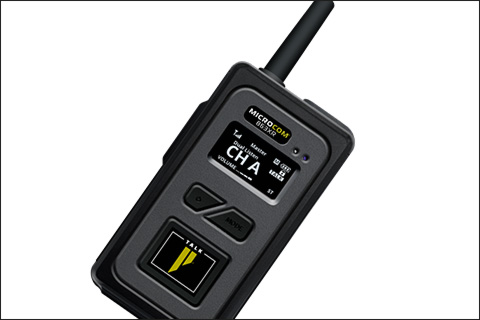 The MicroCom 863XR wireless beltpack is designed for use in Europe
