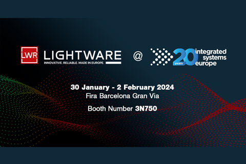ISE attendees can explore Lightware’s wide solutions portfolio