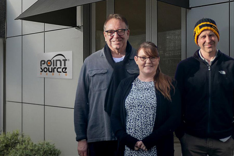 The Point Source Audio Dublin team