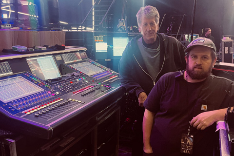 Cubby Colby’s console of choice has been DiGiCo since the desk’s inception