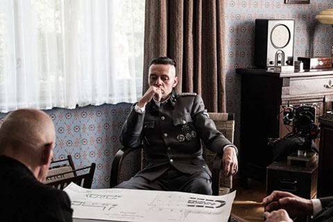 Christian Friedel plays Rudolf Höss, the Nazi commandant of Auschwitz