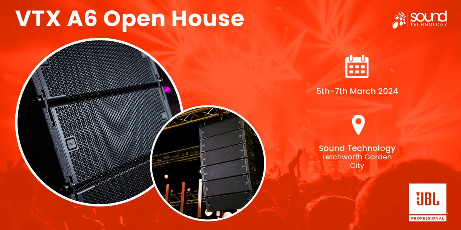 The open house sessions will be staged at Sound Technology’s demo facility in Letchworth Garden City