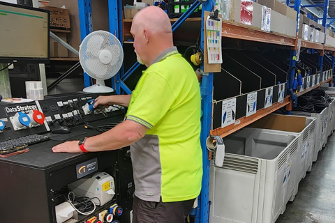 Electrical and cable testing at CT Australia and New Zealand, using the company's QC-Check inspection system