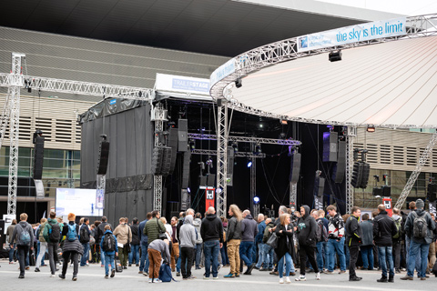 This year, a record number of four audio stages await the public on the outdoor area