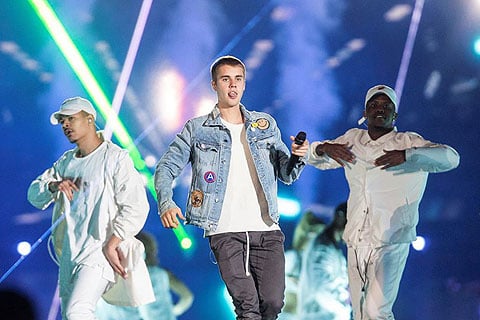 Justin Bieber plays Monterrey’s Estadio BBVA Bancomer arena