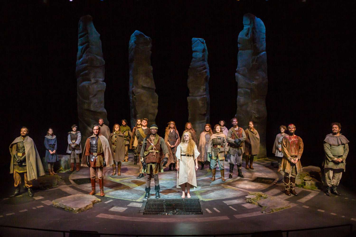 A classical version of Macbeth was staged at Webster University