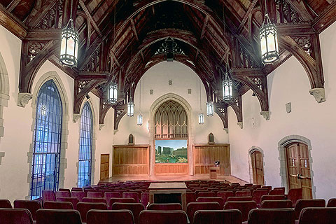 Yale School of Music’s Sudler Recital Hall is now home to a central L-Acoustics Kiva/SB15m array