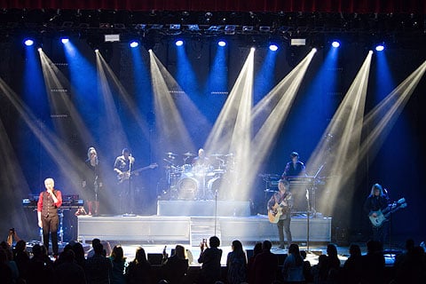 Dennis DeYoung played a two-hour Valentine’s Day concert at the Star Plaza Theatre outside Chicago