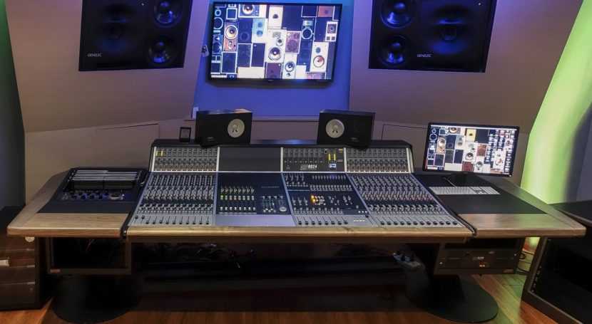 The 24-channel British analogue console completes the studio’s upgrade