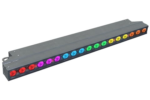 The Flare Q+ Rayzr is a super-slim blade of ultra-bright light and colour, available in 50 and 100 cm lengths