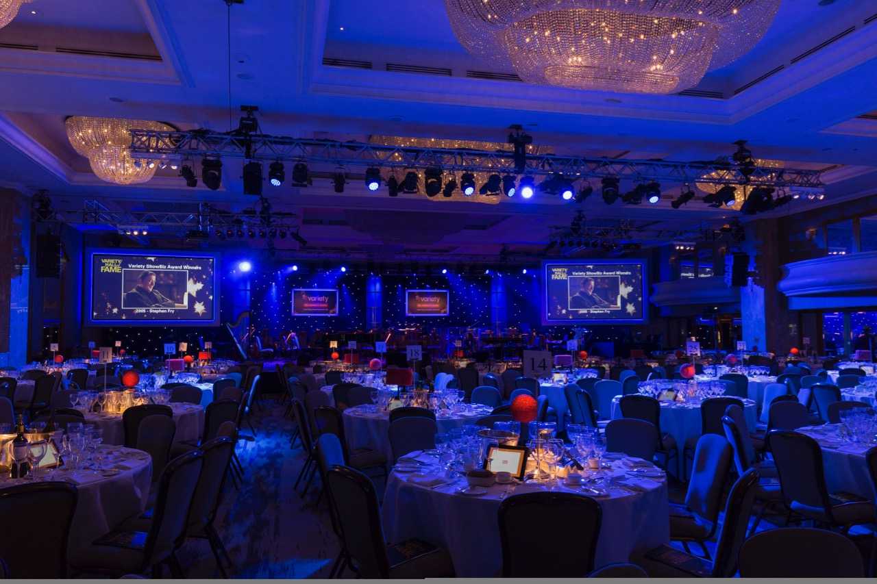 Production Plus is one of the leading players servicing corporate AV events and awards shows at some of London’s leading venues