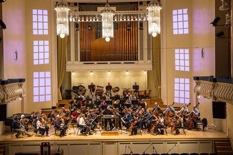 The Neoclassical building is shared between the Estonian National Opera and the Ballet Theatre Estonia (photo: Louise Stickland)