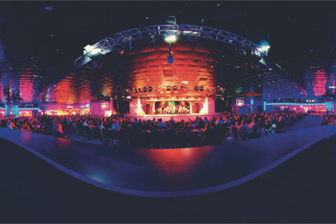 The Centre Stage venue at Butlins, Skegness