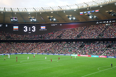 Edelweiss Audio has completed the sound installation at Krasnodar Stadium