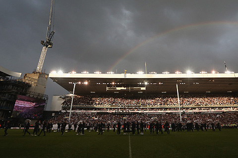 The old White Hart Lane will now be demolished