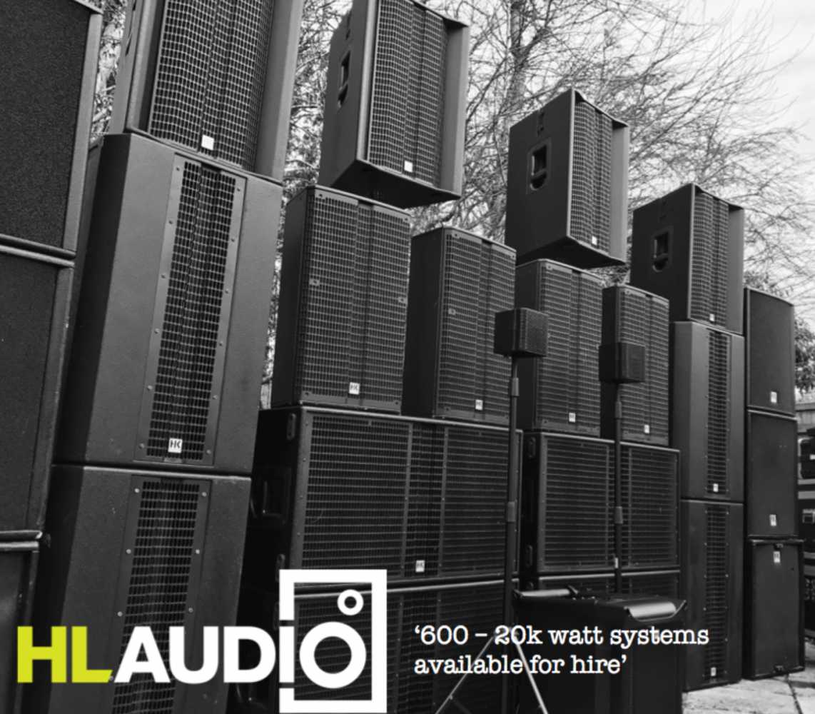 HL Audio relies on two full HK Audio active LTS systems