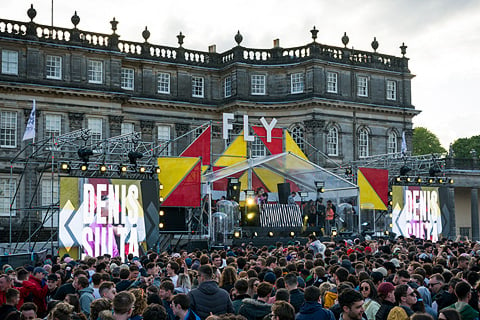 The second Fly Open Air Festival in Edinburgh