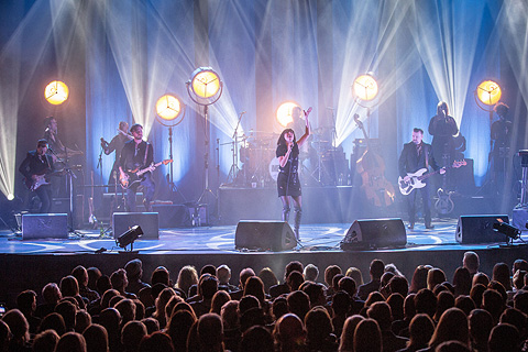 Imelda May is touring with a new FOH sound team