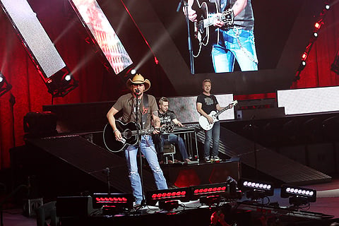 Jason Aldean was named Entertainer of the year by the Academy of Country Music in 2016 (photo: Todd Kaplan)