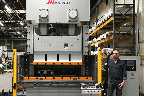 One Penn Elcom’s new 160 tonne power presses