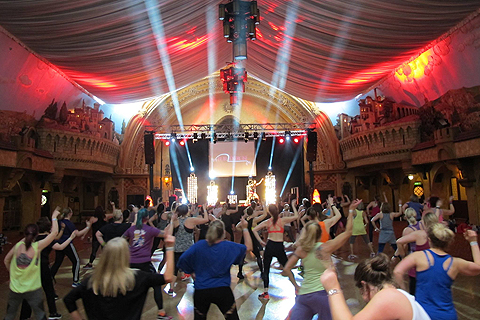 Keeping fit in Blackpool